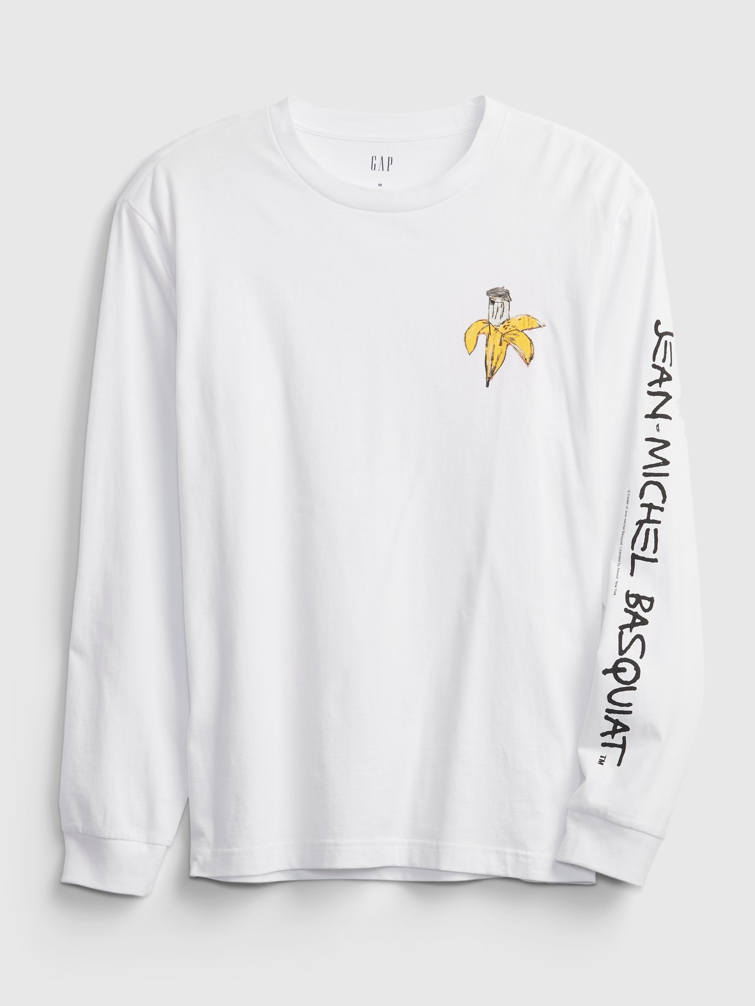 Gap X Jean-Michel Basquiat Graphic Long Sleeve T-Shirt | Gap