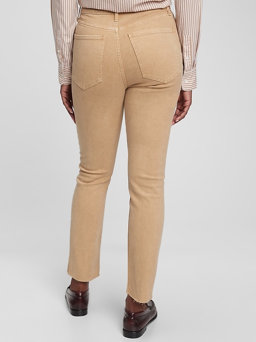 Image number 2 showing, High Rise Vintage Slim Jeans with Washwell