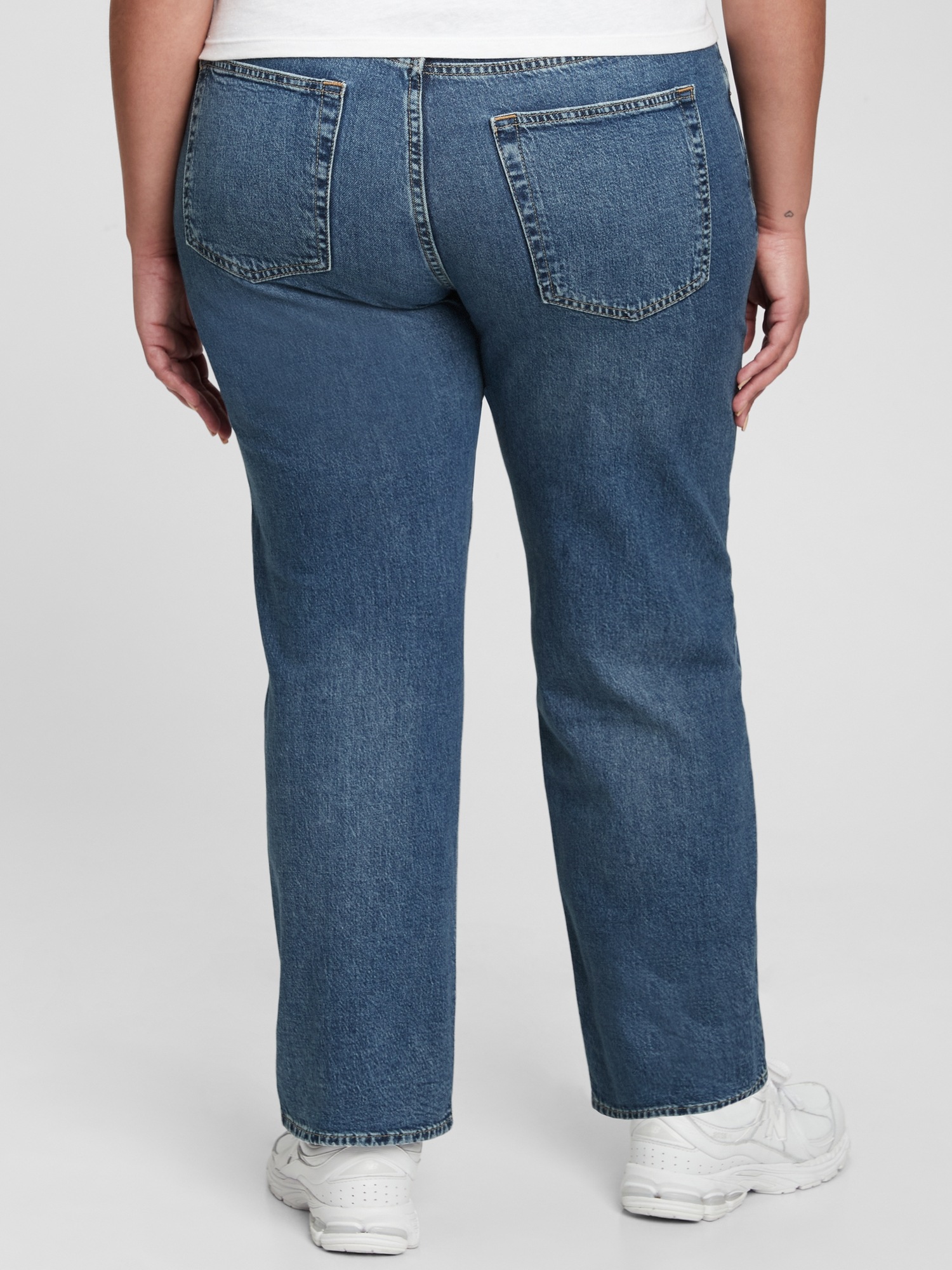 good american 90s loose jeans