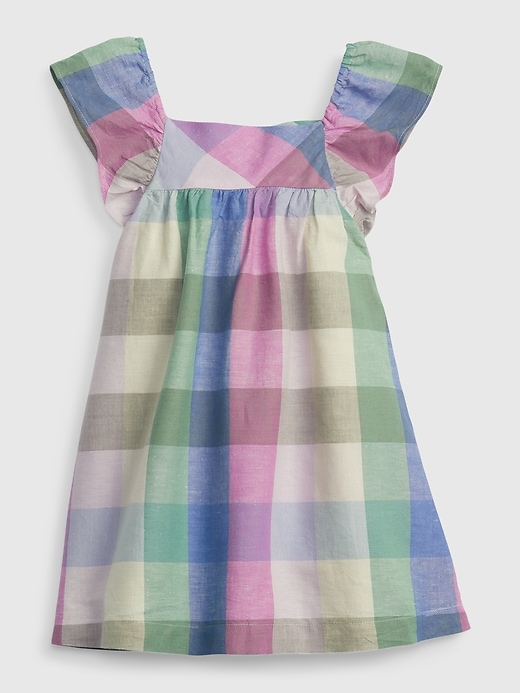 Image number 2 showing, Toddler Plaid Tank Dress