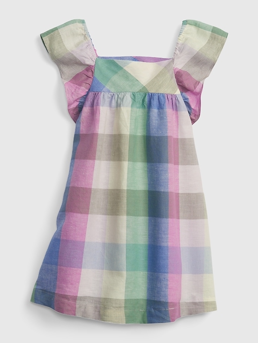 Image number 1 showing, Toddler Plaid Tank Dress