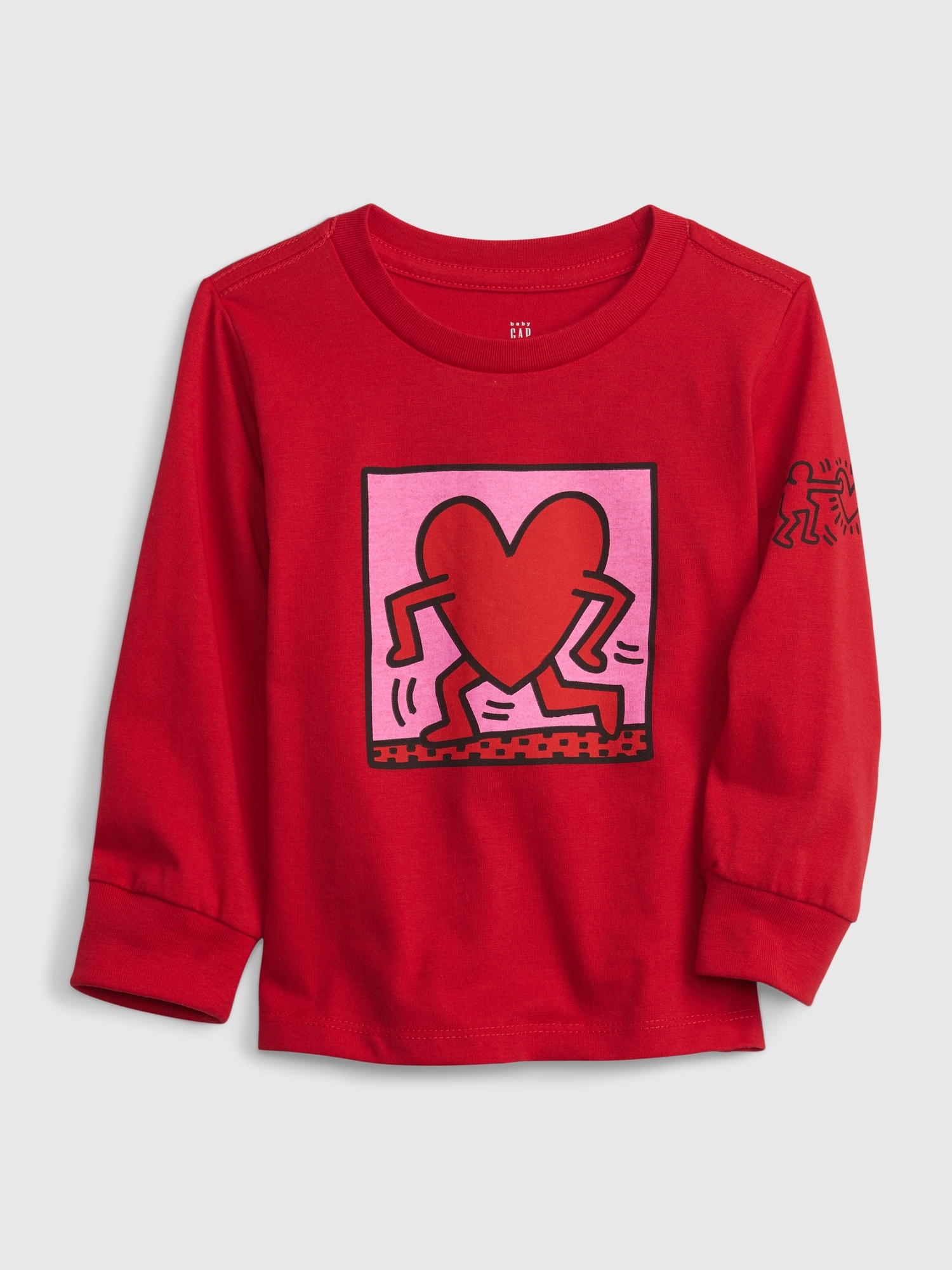 Keith Haring Toddler Long Sleeve Graphic T-Shirt | Gap Keith Haring Toddler Long Sleeve Graphic T-Shirt | Gap