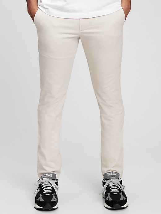 Image number 9 showing, Modern Khakis in Skinny Fit with GapFlex