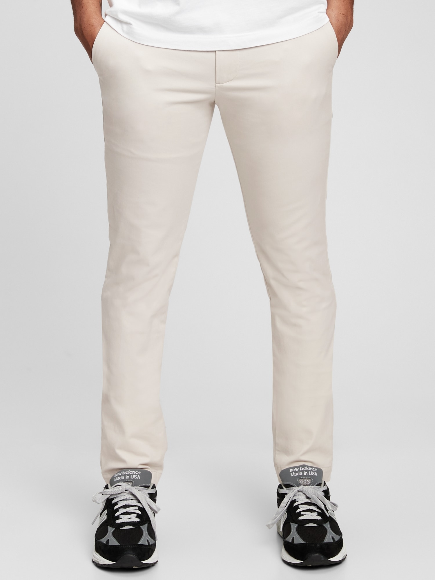 Modern Khakis in Slim Fit with GapFlex