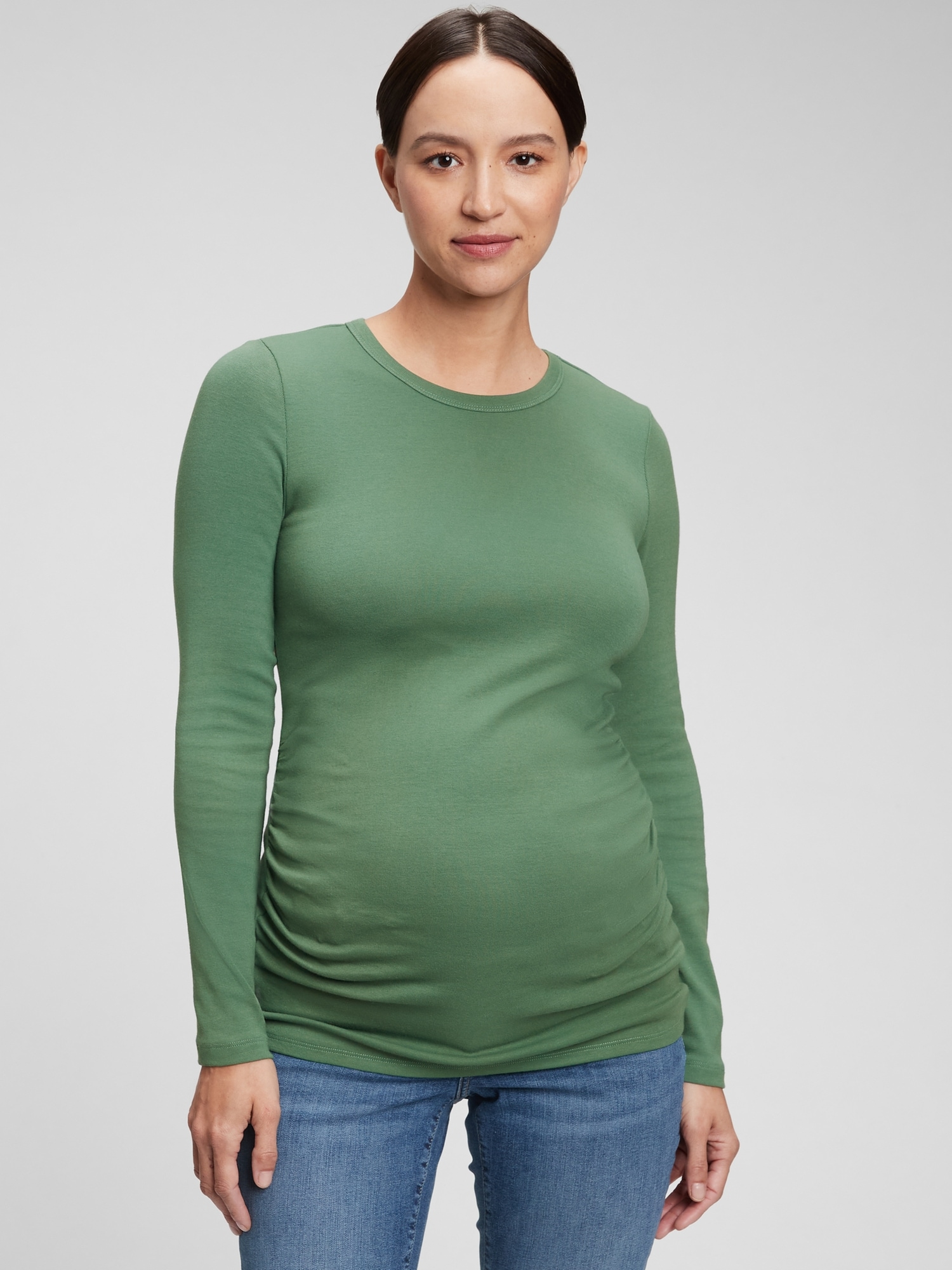 Maternity Modern Crewneck T-Shirt