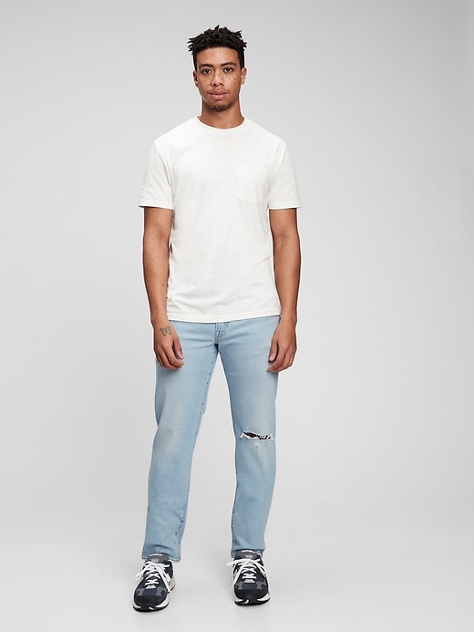 Gap Men's Straight Jeans in GapFlex (Various Sizes in Light Wash)