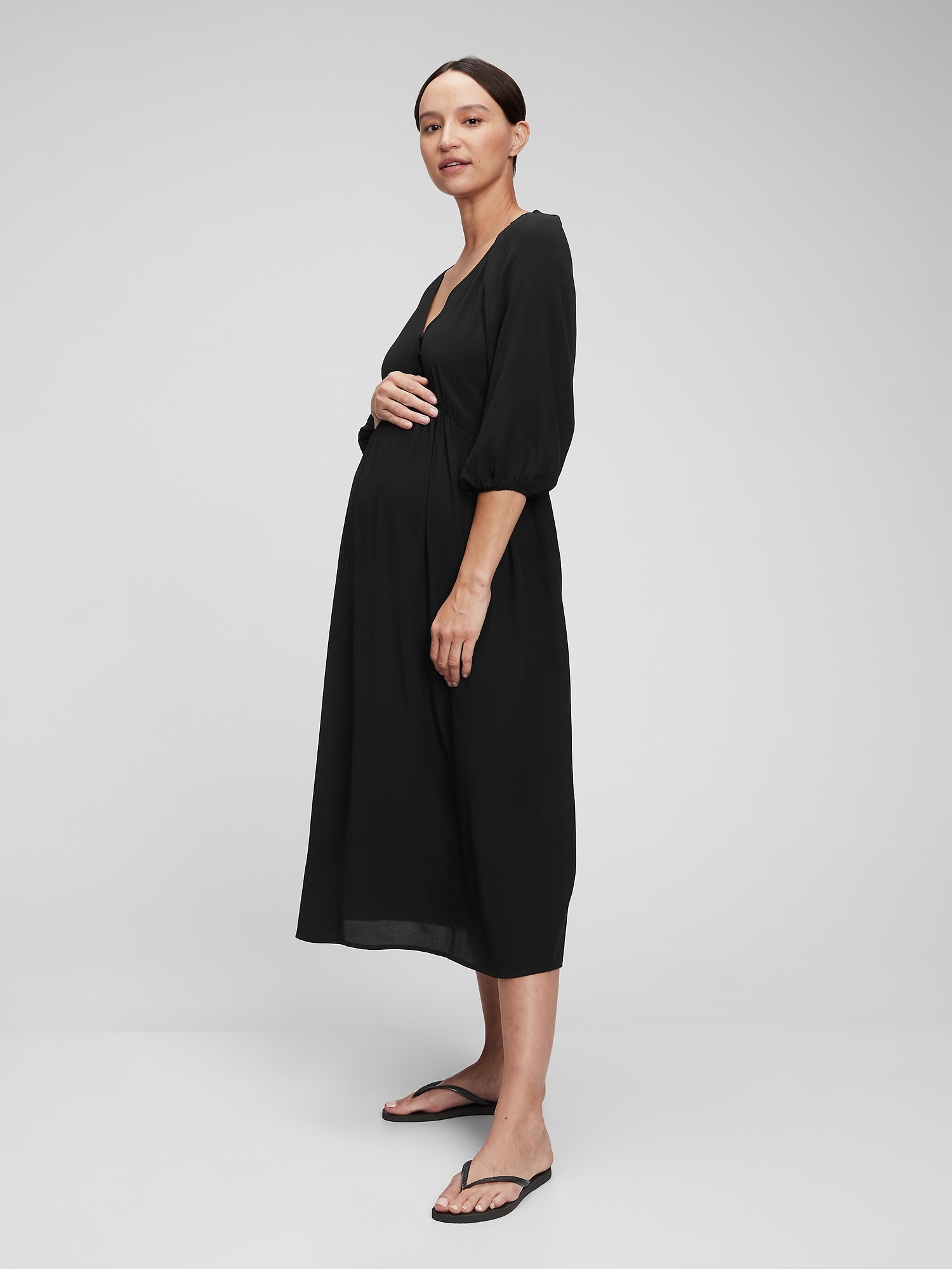 Maternity Midi Dress Gap