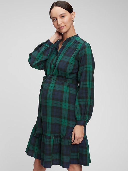 Maternity Flannel Dress Maternity Flannel Dress