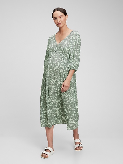 Maternity Midi Dress