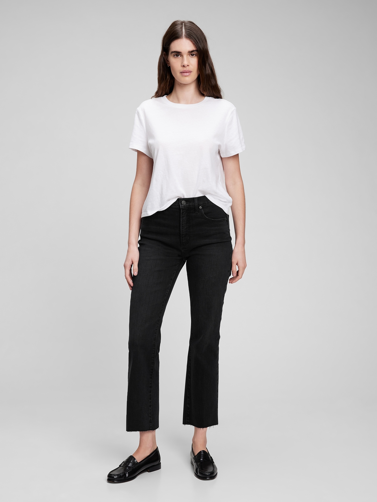 Gap High Rise Kick Fit Jeans