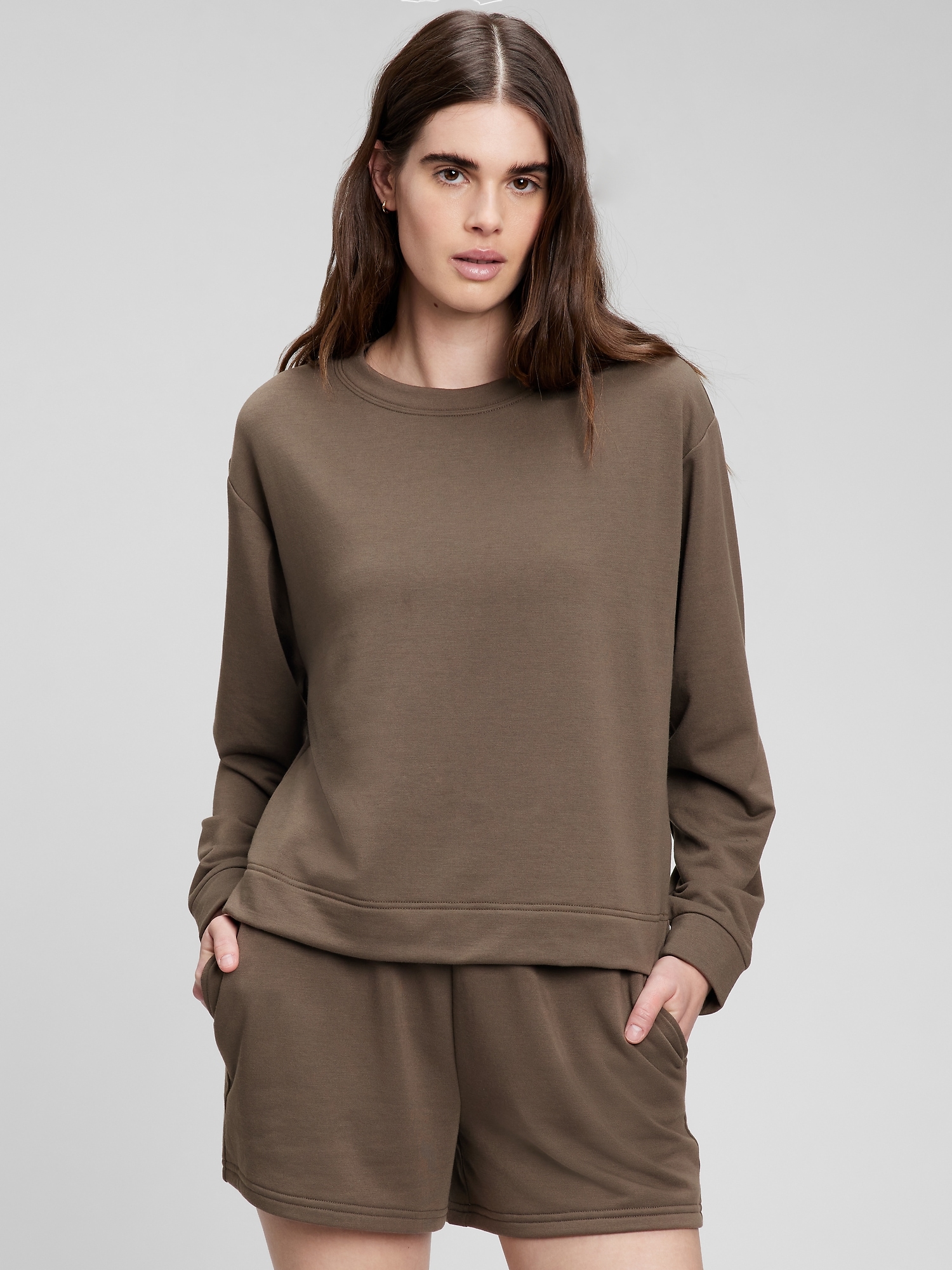 Cloud Light Crewneck Sweatshirt | Gap