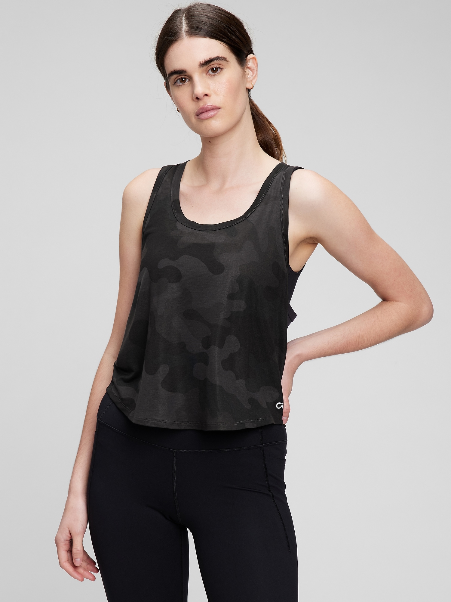 GapFit Breathe Racerback Tank Top