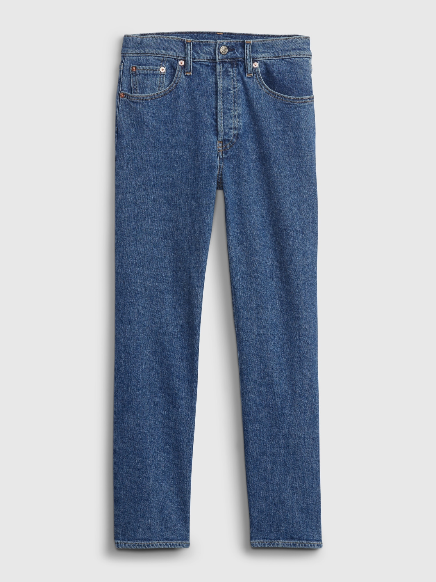 High Rise Cheeky Straight Jeans | Gap