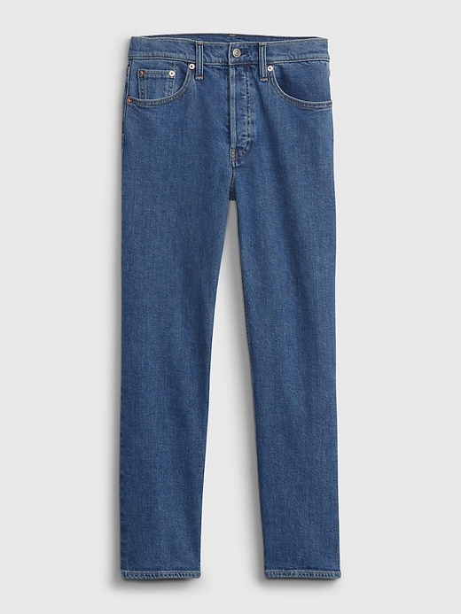 Image number 6 showing, High Rise Cheeky Straight Jeans with Washwell