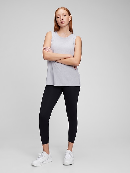 Image number 1 showing, GapFit Breathe Sleeveless T-Shirt