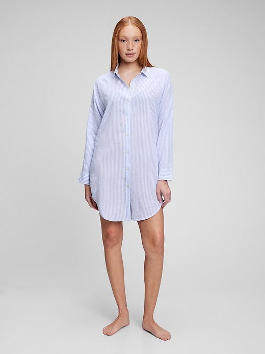 Image number 1 showing, Airy Shirtdress