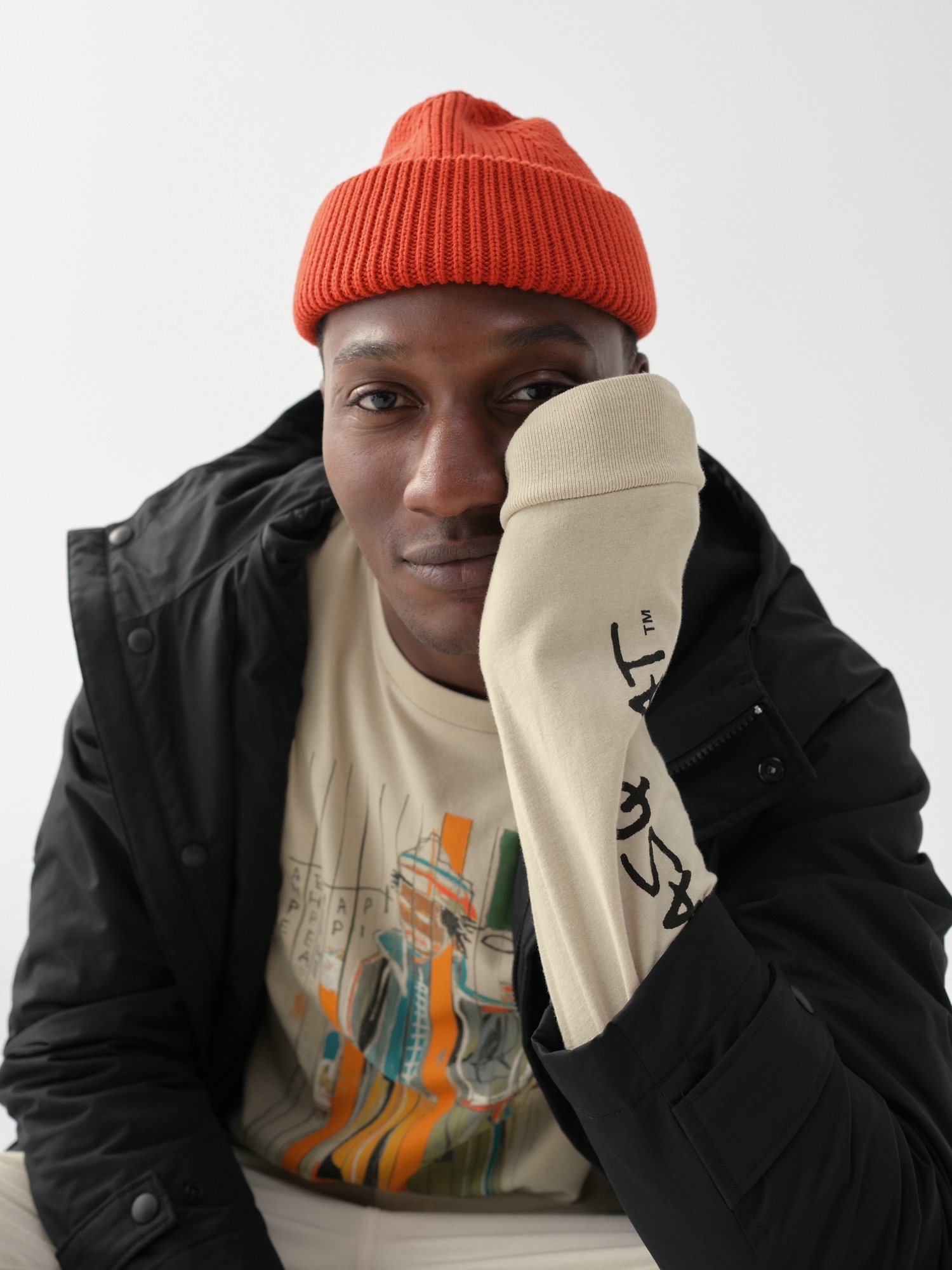 Gap X Jean-Michel Basquiat Graphic Long 