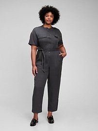 View large product image 4 of 6. LENZING&#153 TENCEL&#153 Lyocell Jumpsuit