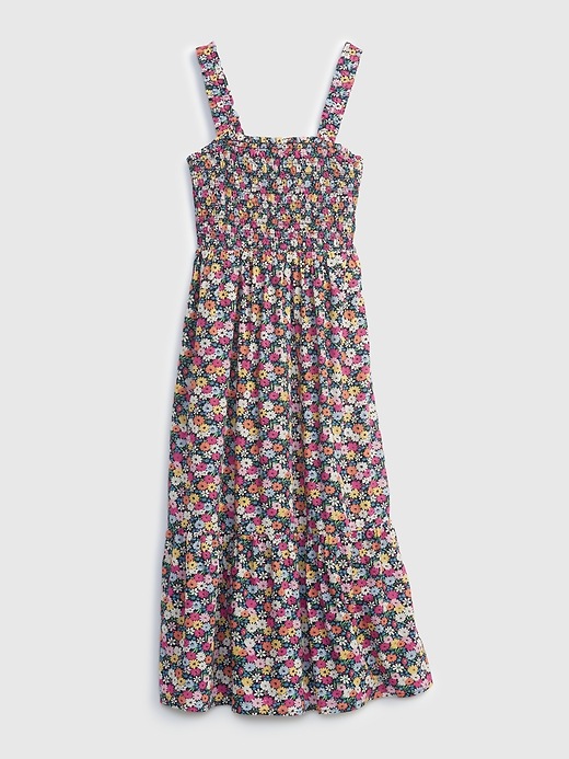 Image number 6 showing, Smocked Floral Midi Dress