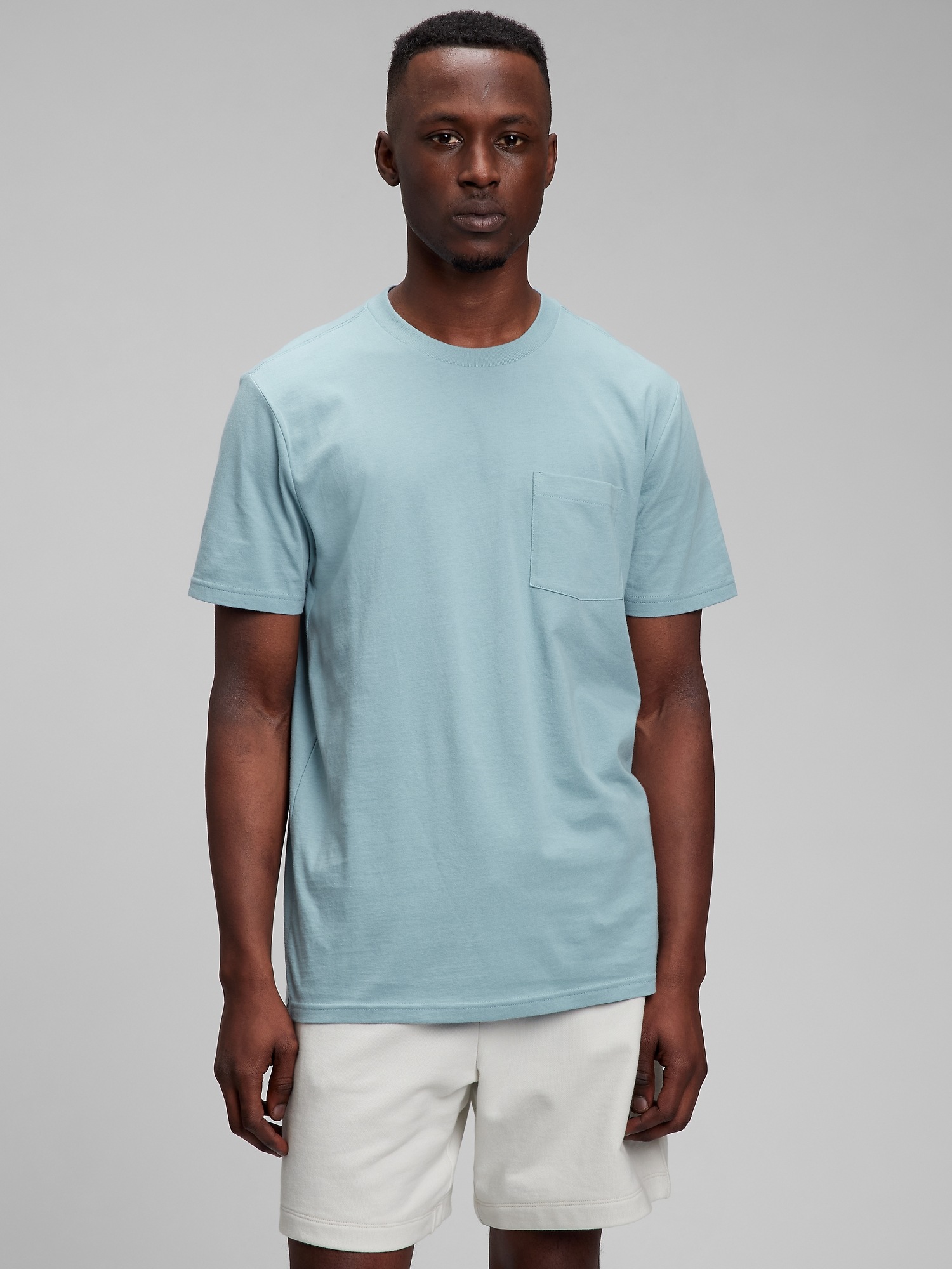 Мужские футболки Gap Adult Organic Cotton Pocket T-Shirt
