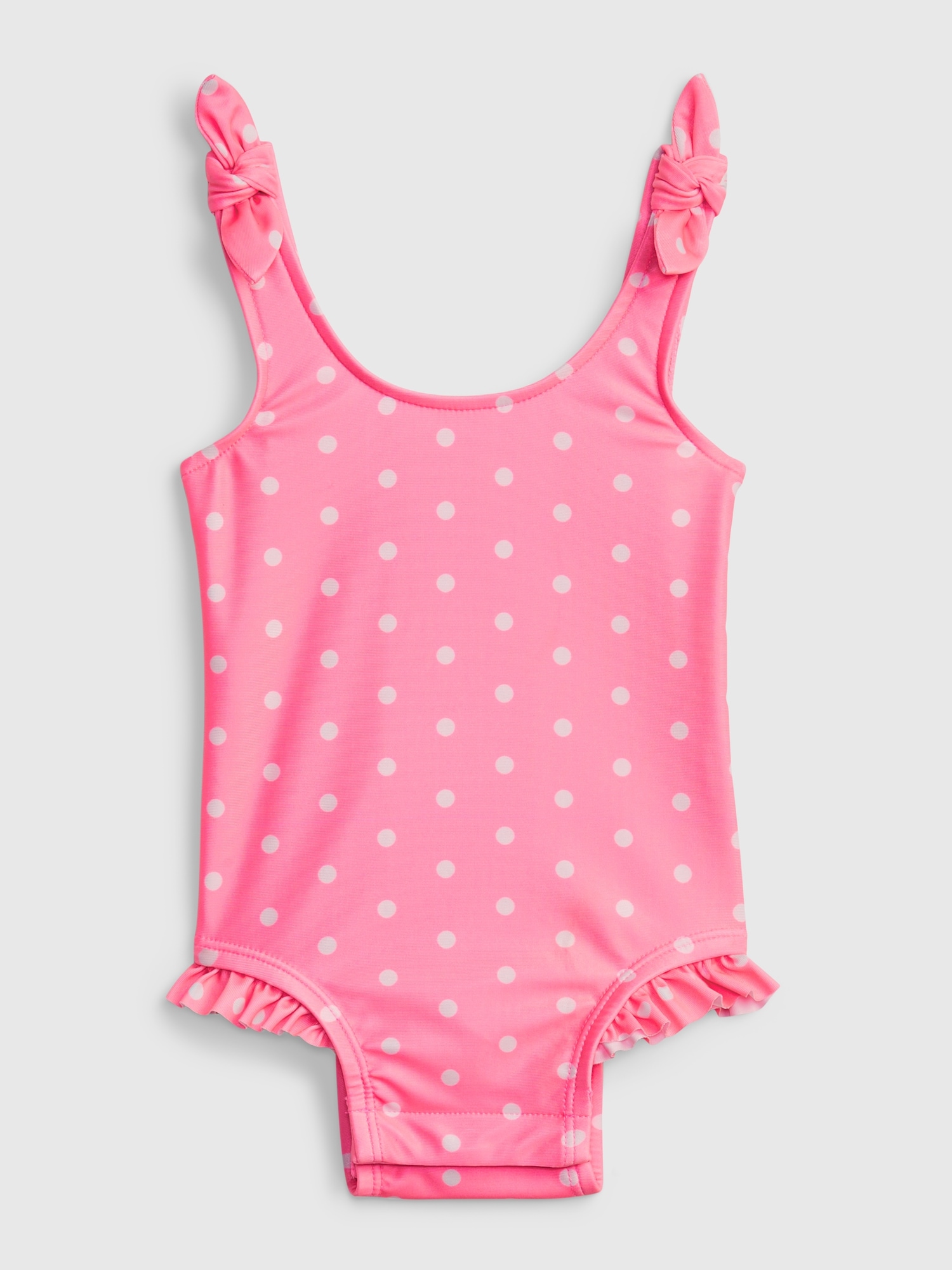 Baby Recycled Polka Dot Swim OnePiece Gap