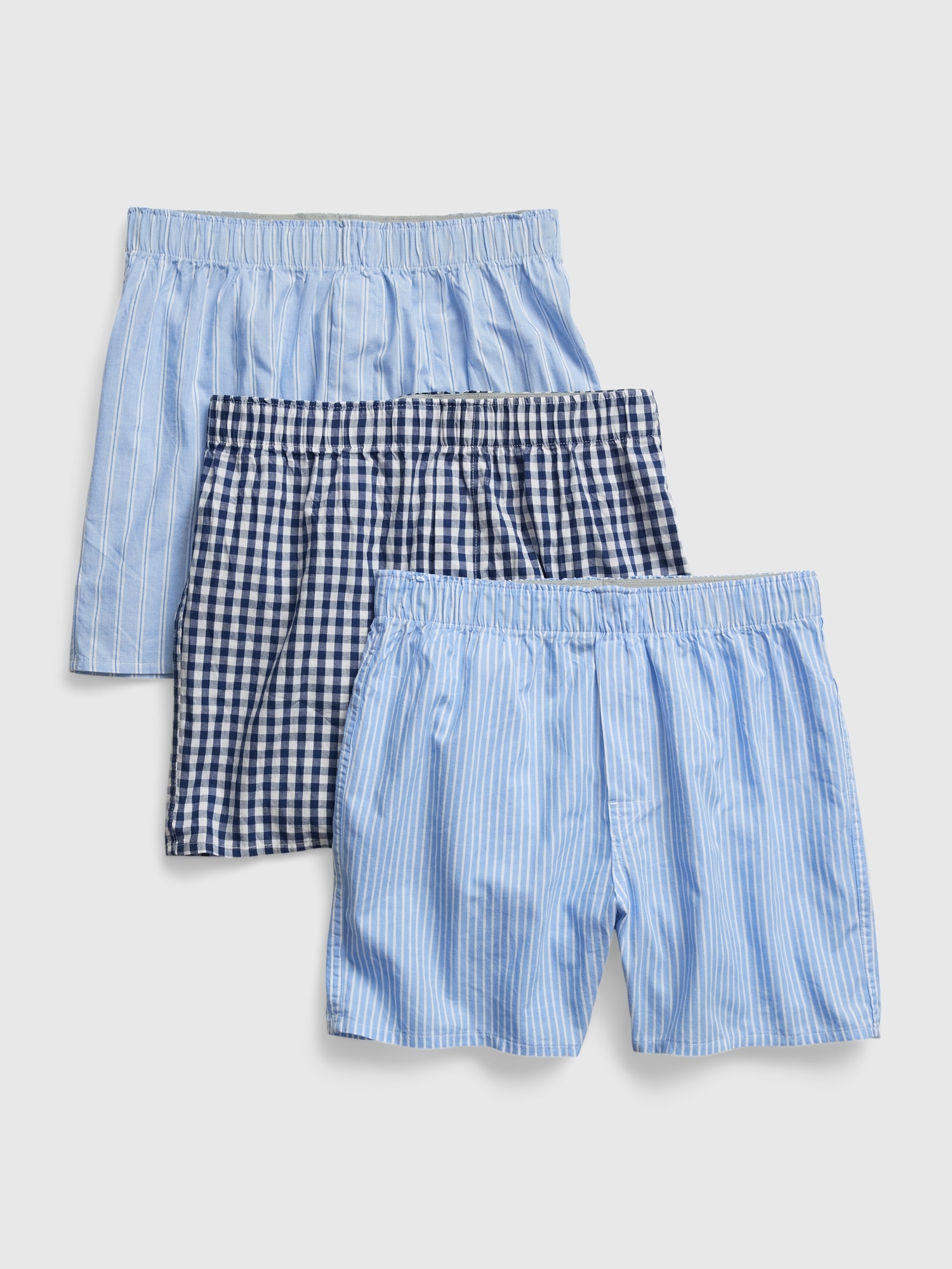 Gap Boxers (3-pack) In Daily Blues