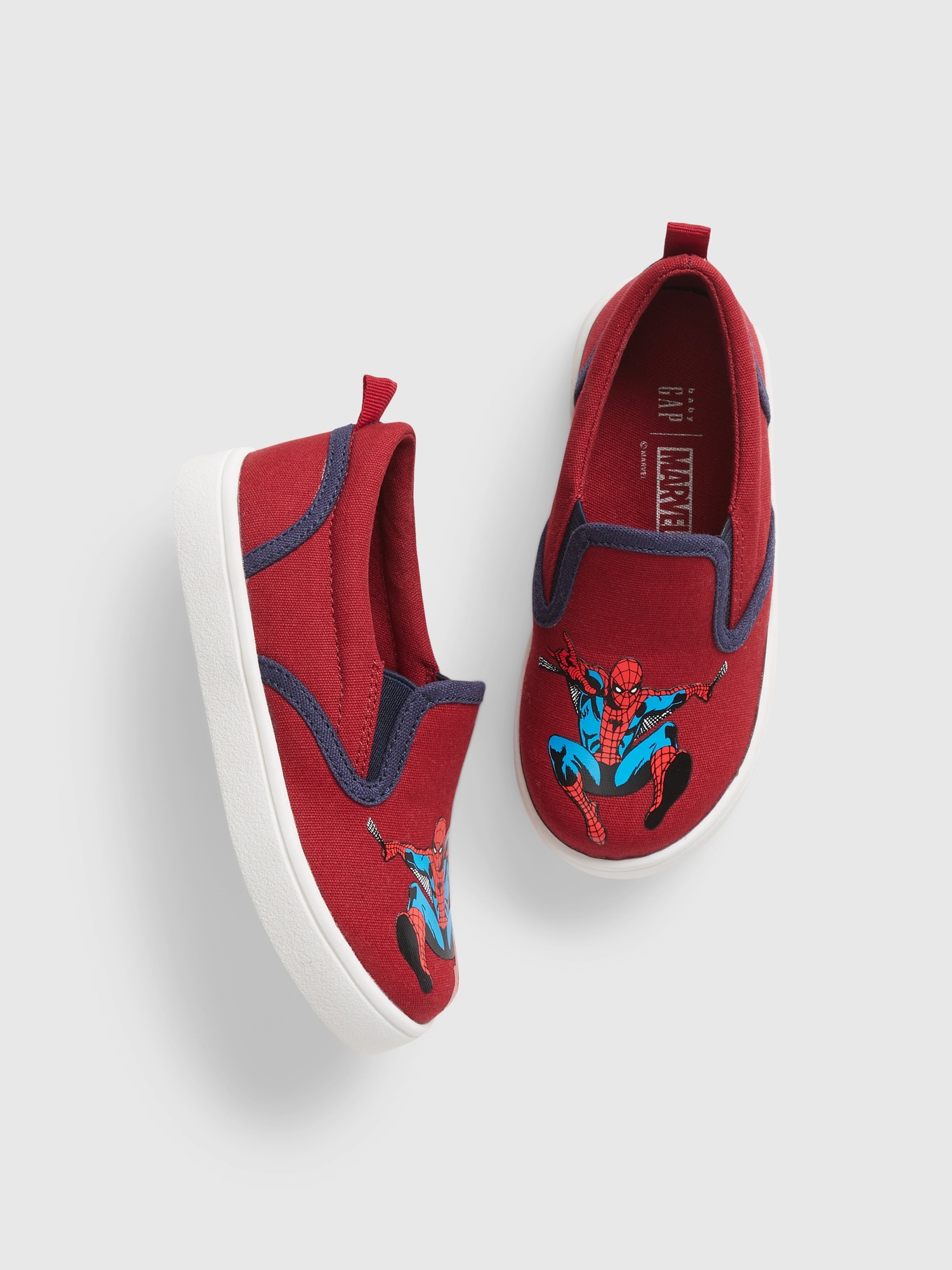 Gap babyGap &#124 Marvel Slip-on Sneakers red. 1