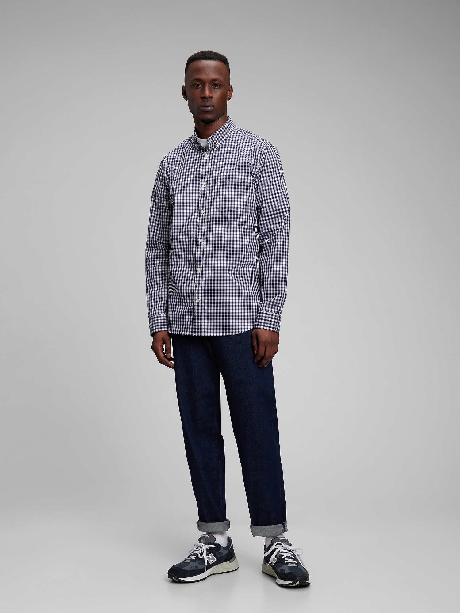 Gap All-Day Poplin Shirt in Standard Fit