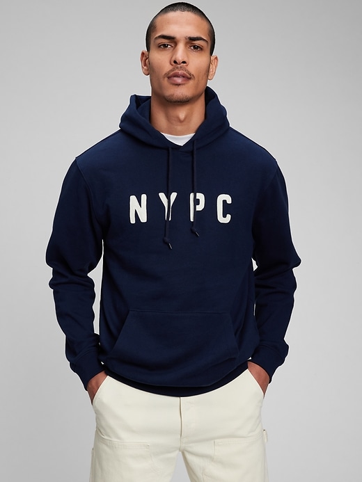 View large product image 1 of 1. Gap x New York Pioneer Club Hoodie