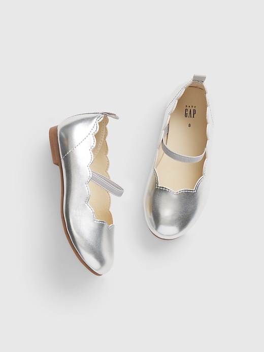 Toddler Scallop Ballet Slipper Gap