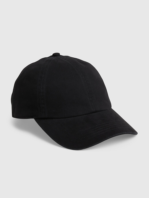 Image number 1 showing, Organic Cotton Washed Baseball Hat