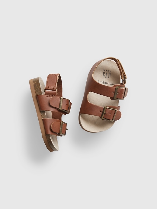 View large product image 1 of 1. Baby Two-Strap Sandals
