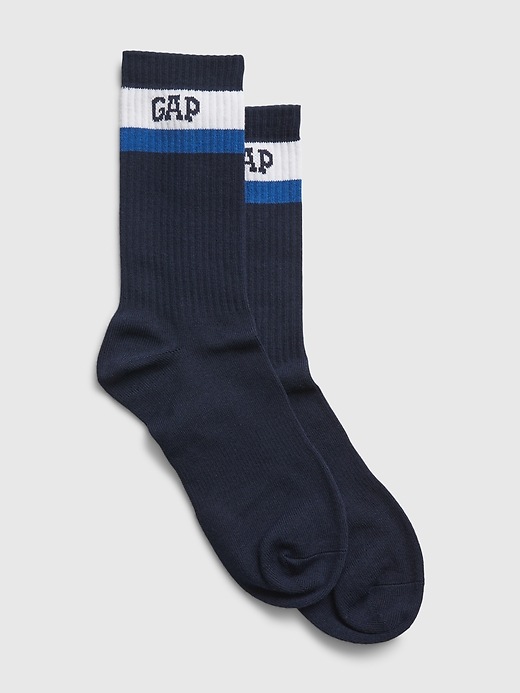 View large product image 1 of 1. Gap Logo Crew Socks