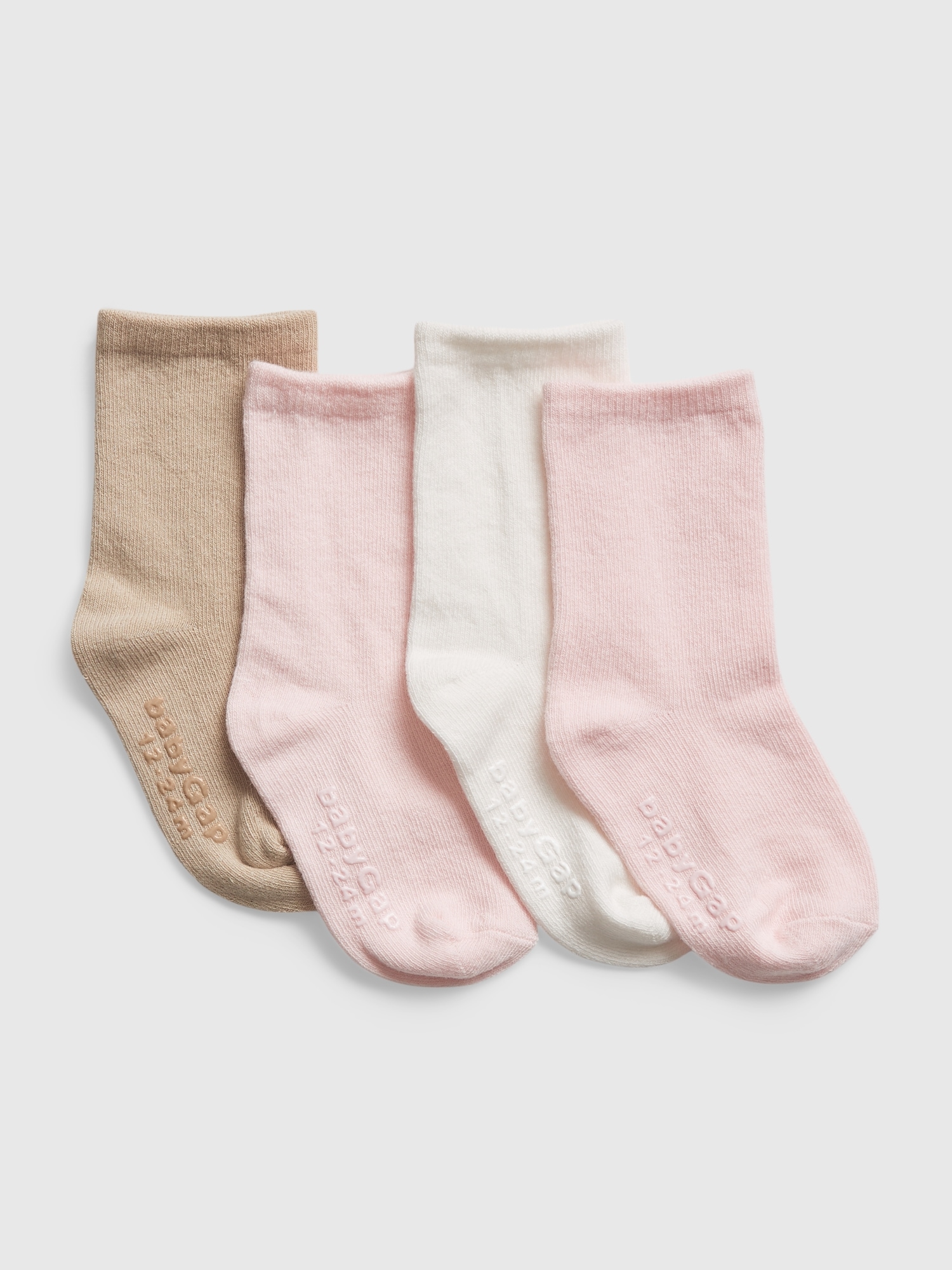 Toddler Crew Socks (4-Pack)