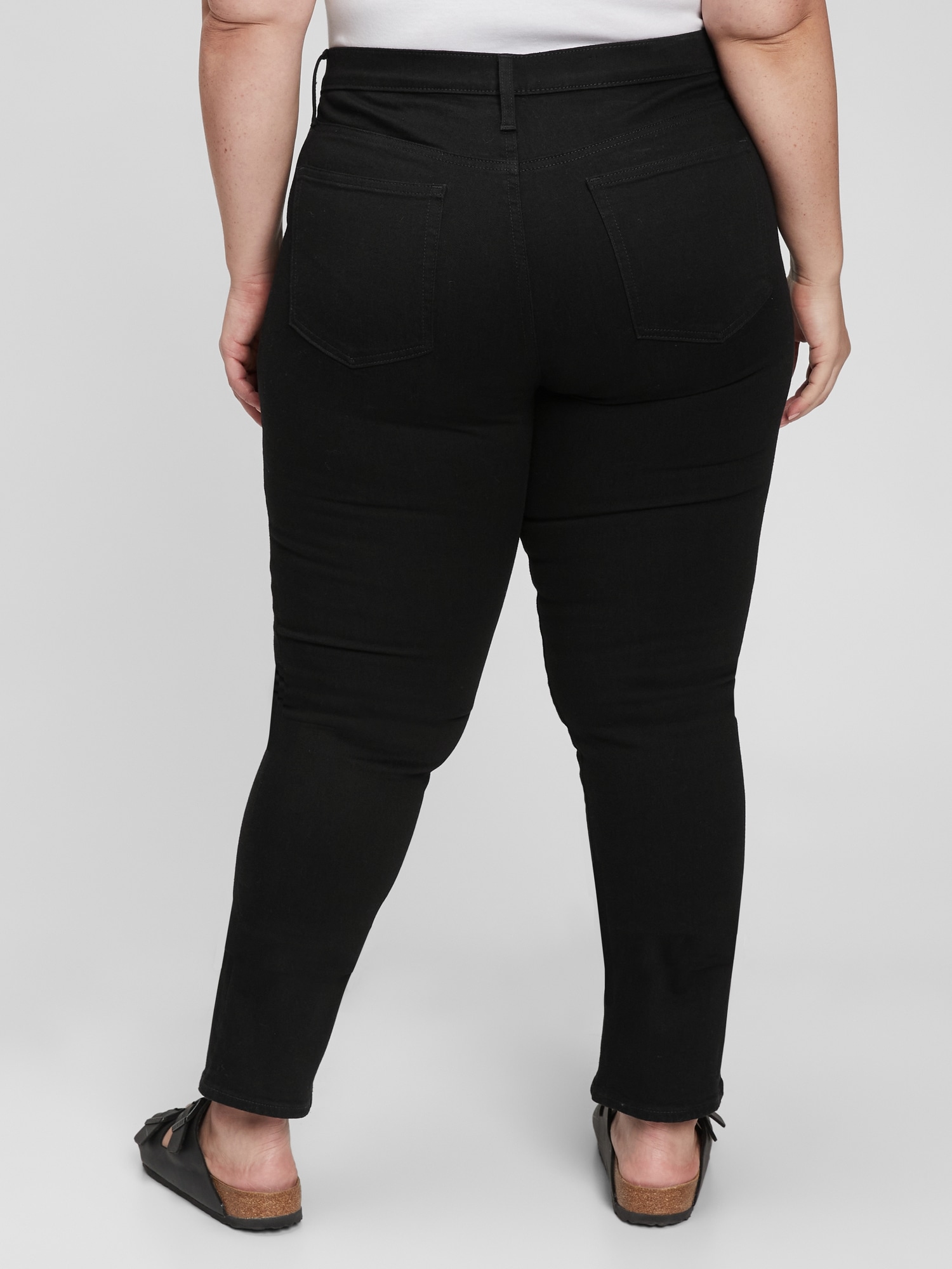 gap jeans black