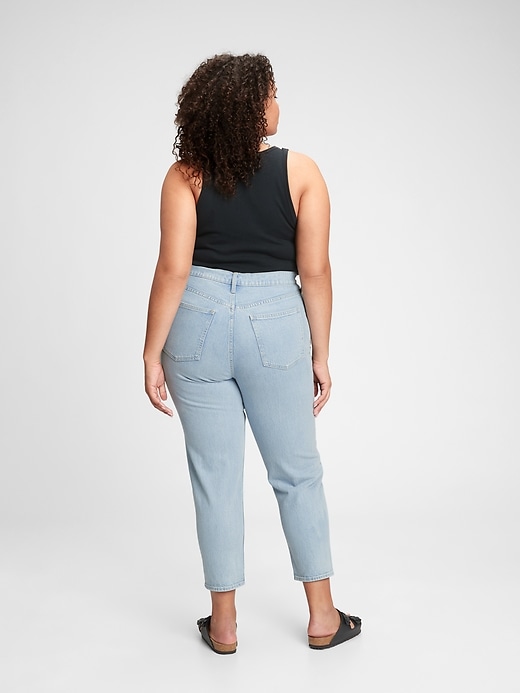 Image number 5 showing, Sky High Rise Mom Jeans with Washwell