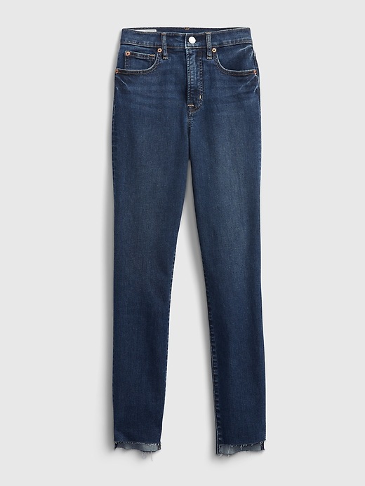 Image number 6 showing, High Rise True Skinny Jeans with Washwell