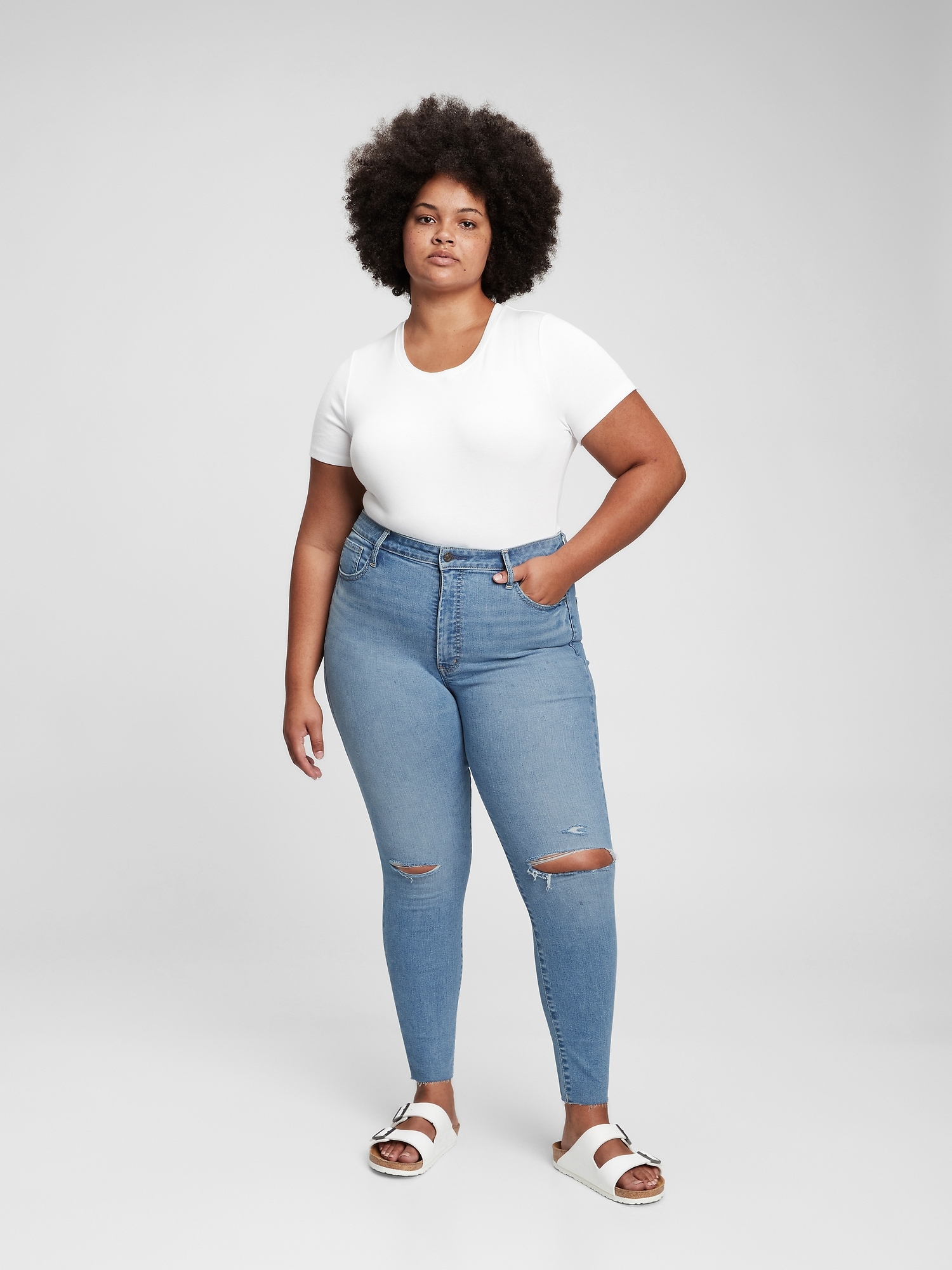 Sky High Rise Universal Jegging with 