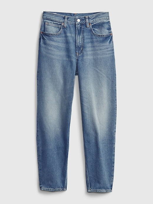 gap barrel jeans high rise