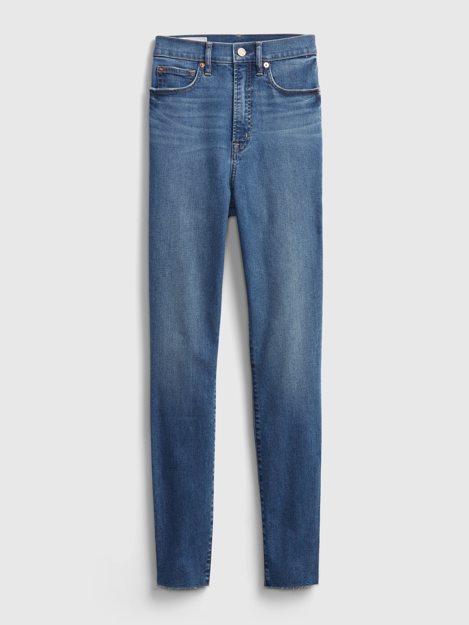 Sky High Rise True Skinny Jeans