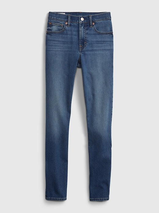 Image number 6 showing, Mid Rise True Skinny Jeans with Washwell