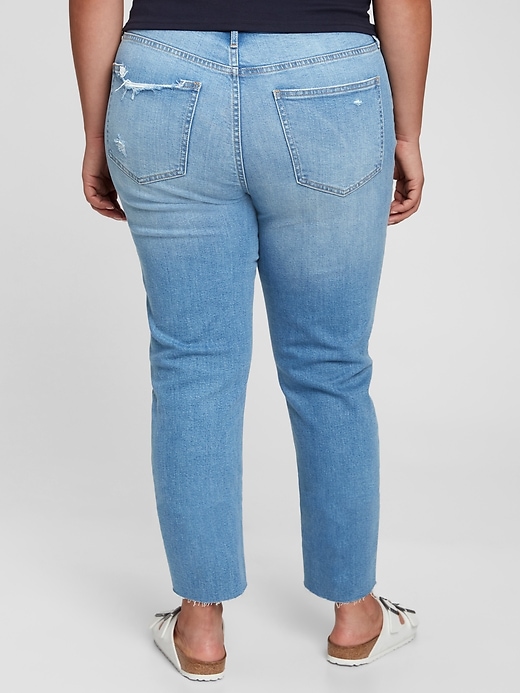 Image number 5 showing, Mid Rise Vintage Slim Jeans with Washwell