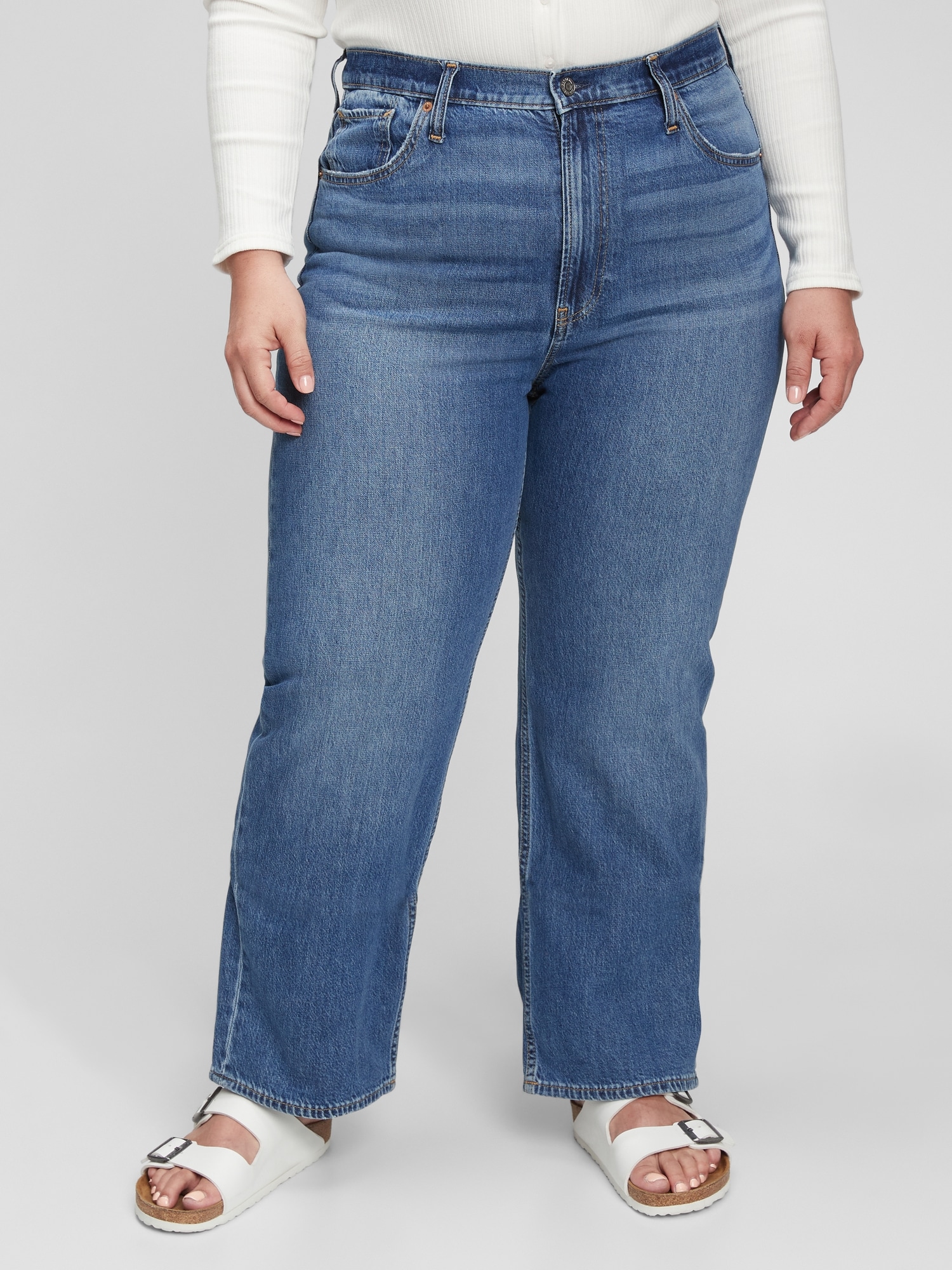 90s high rise jeans zara