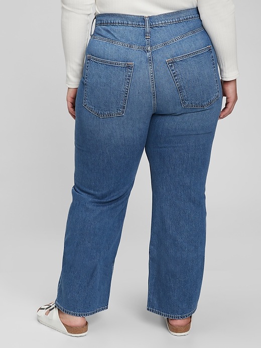 Image number 5 showing, High Rise '90s Loose Jeans with Washwell in Organic Cotton