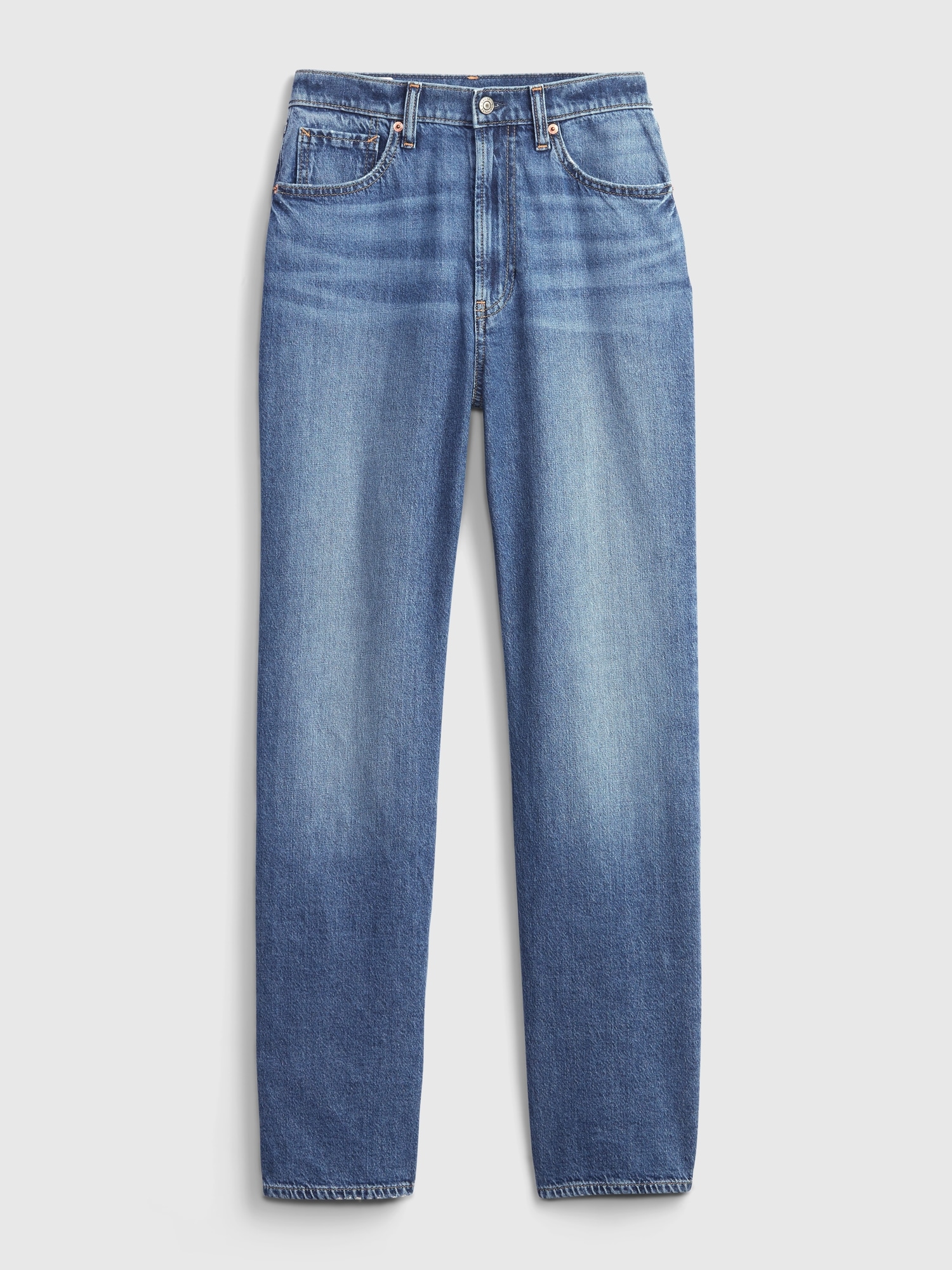 High Rise '90s Loose Jeans in Organic Cotton with Washwell | Gap