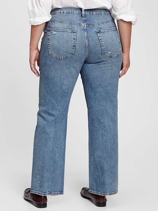 Image number 5 showing, Mid Rise '90s Loose Jeans with Washwell in Organic Cotton