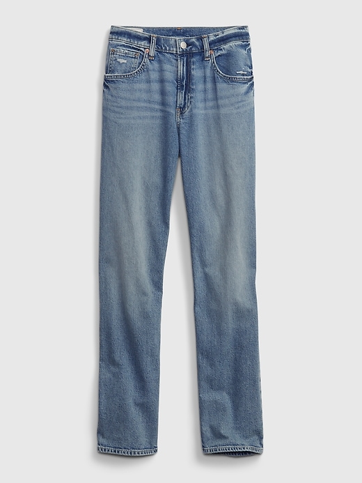 Image number 6 showing, Mid Rise '90s Loose Jeans with Washwell in Organic Cotton