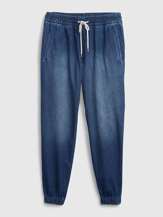 Image number 6 showing, High Rise Denim Joggers