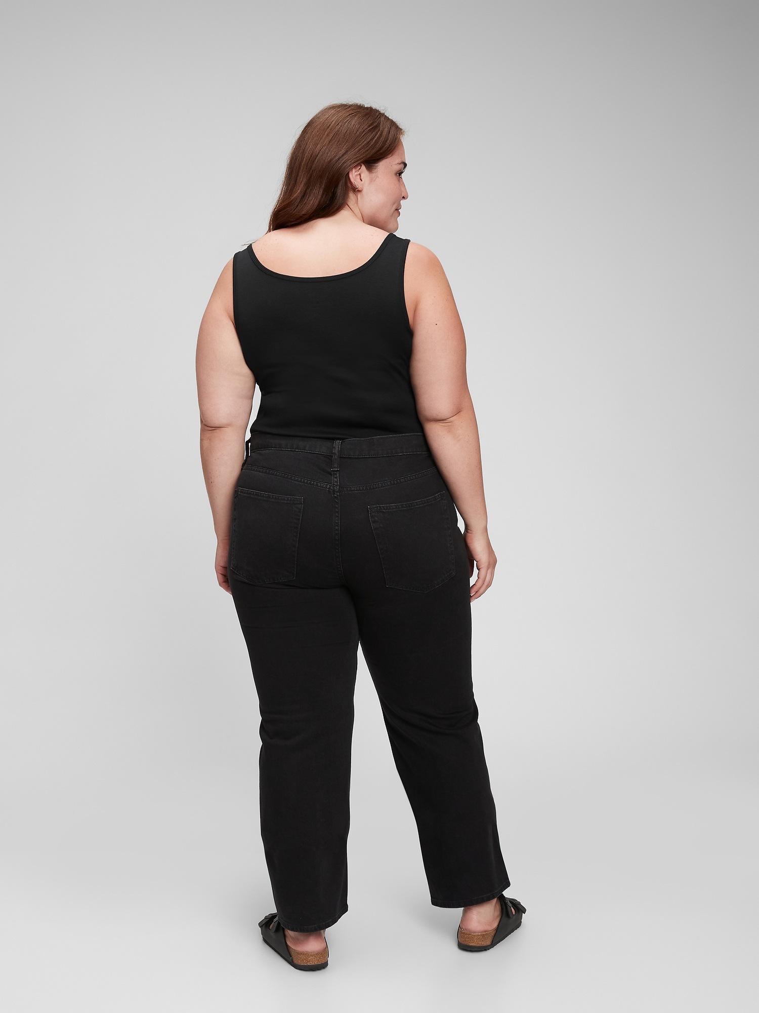 Mid Rise '90s Loose Jeans with Washwell 
