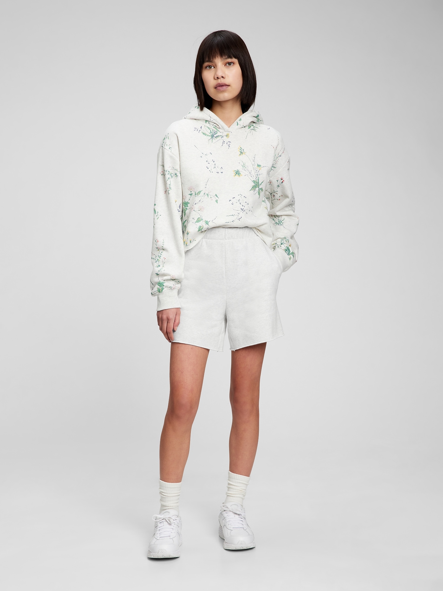 gap sweat shorts